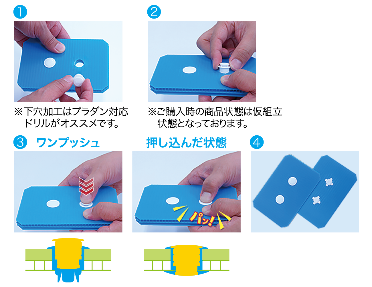 パンロック使用方法